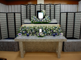 １日葬プラン【花祭壇】