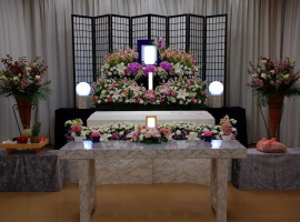 一般葬プラン【花祭壇】
