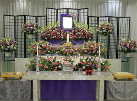 一般葬プラン【花祭壇】
